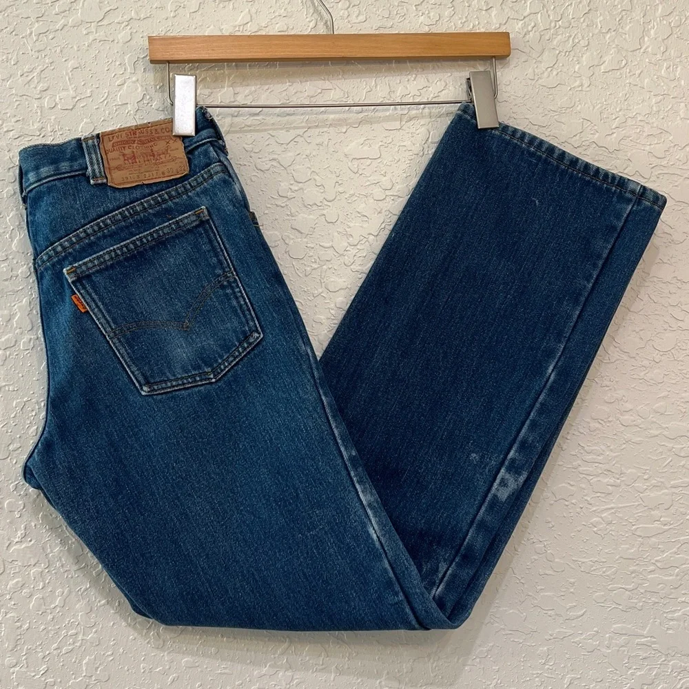 Vintage Levi’s Orange Tab Lined Jeans Made in USA 30x32 - Picture 13 of 13